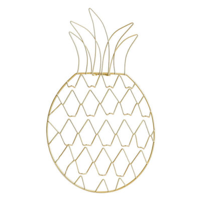 Golden Pineapple Jewelry Holder Oh Precious
