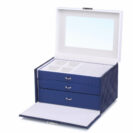 Royal Blue Jewelry Box