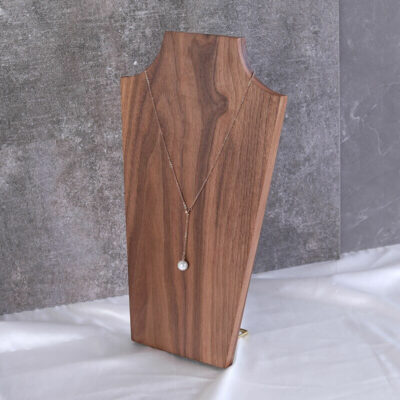 Wooden Necklace Display