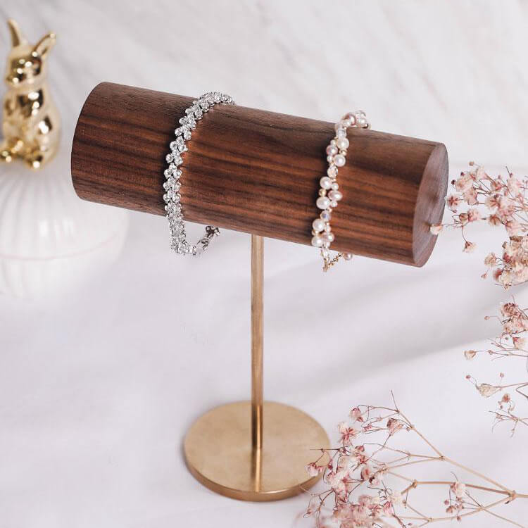 Solid Wood Bracelet Display