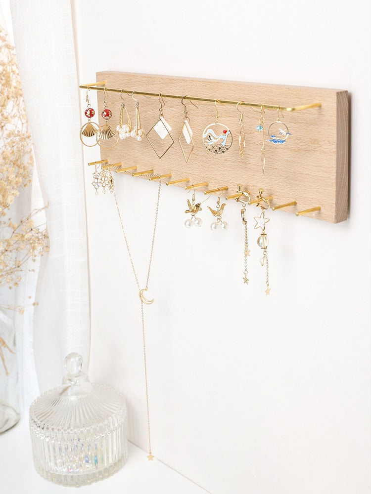 Wood Jewelry Display Wall Hanging Oh Precious