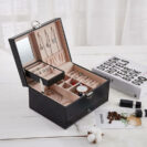 Designer Leather Jewelry Box