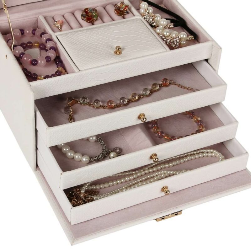 large jewelry box organizer trays
