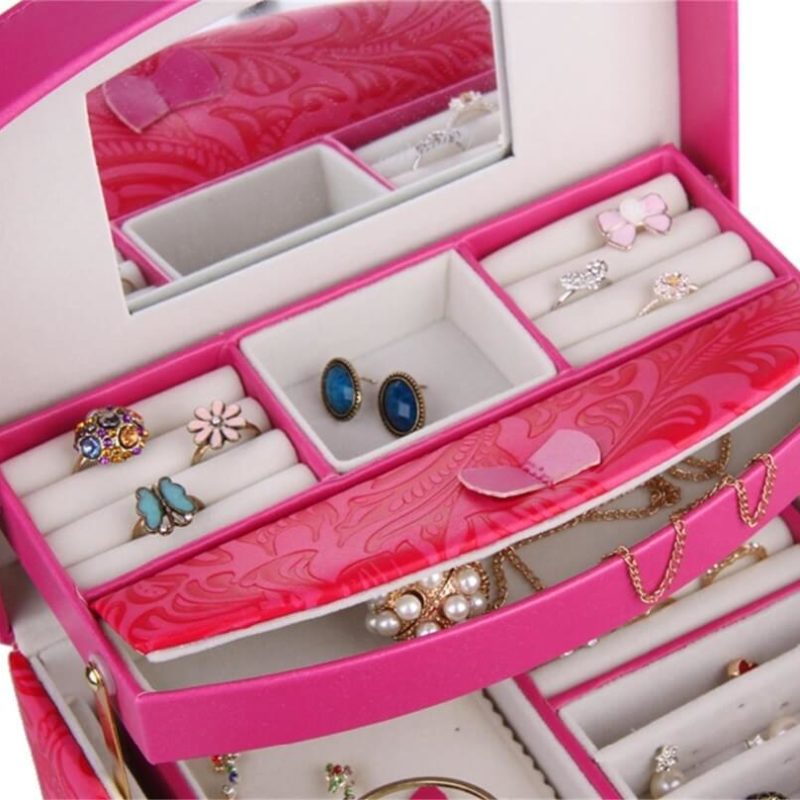 details Girl's Jewelry Chest