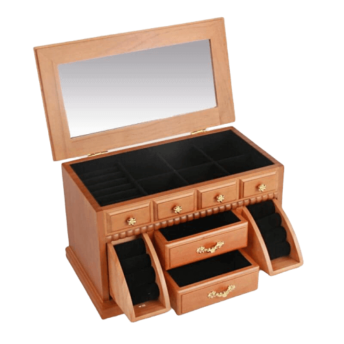 Girl's Wooden Jewelry Box (2)