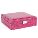 Pink Leather Girls Jewelry Box Oh Precious