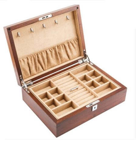 Natural Wood Jewelry Box