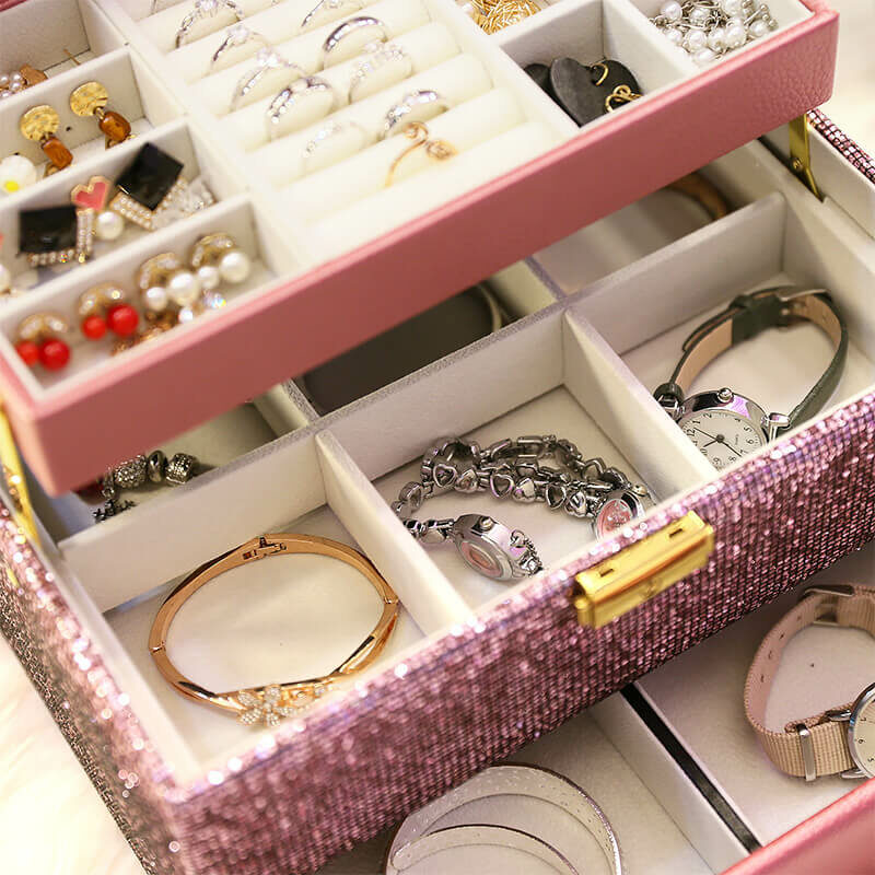 Sequin Jewelry Box Oh Precious