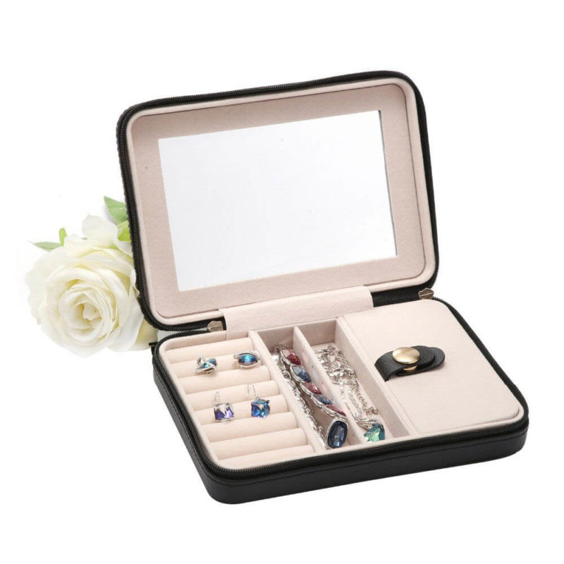 Travel Jewelry Case with Mirror Oh Precious