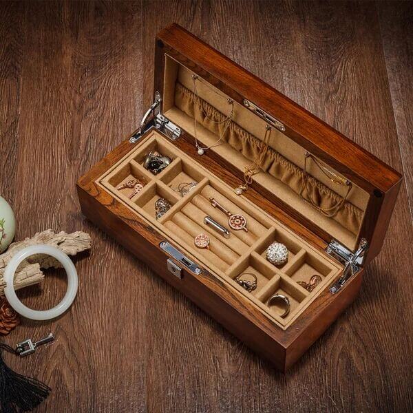 Wooden Jewelry Box Handmade (1)