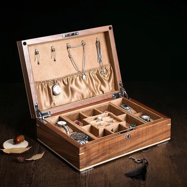 Wooden Jewelry Box for Men Oh Precious