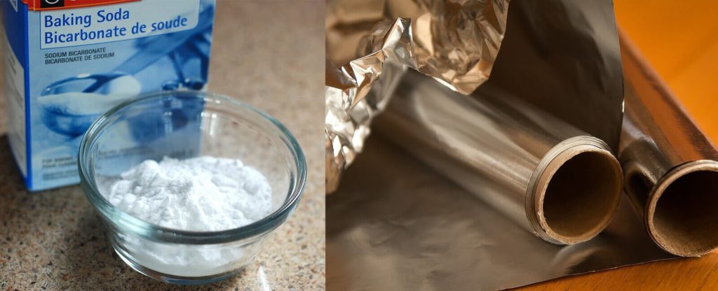cleaning silver jewelry with baking soda