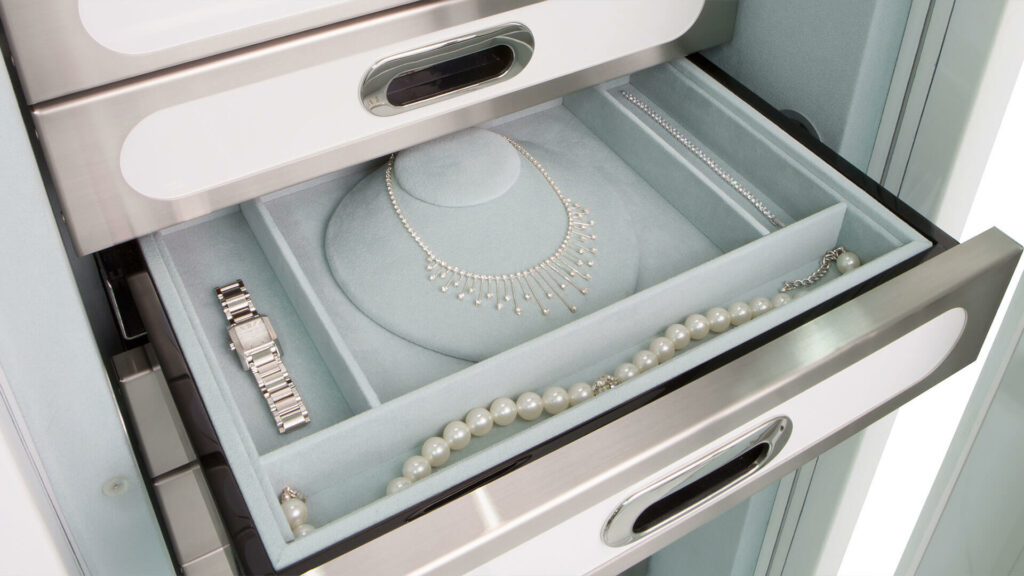 Why store your jewelry in a chest of drawers