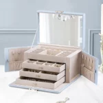 Jewelry Box with Lock – Secure Organizer for Women – Oh Precious