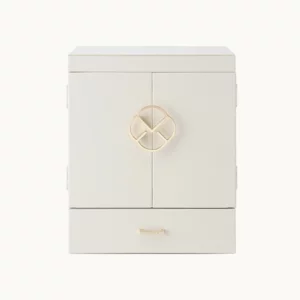 Large Jewelry Box with Mirror 6 Layer Storage