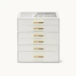 6 Drawer Jewelry Box with Glass Lid Oh Precious