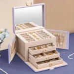blue elegant Portable Jewelry Box Oh Precious