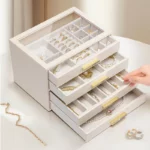 open 4 drawer jewelry box trays ring rolls Oh Precious