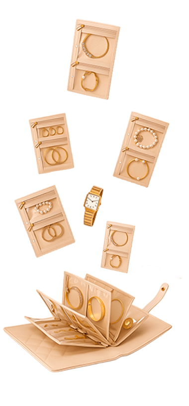 travel jewelry box with pouches oh precious